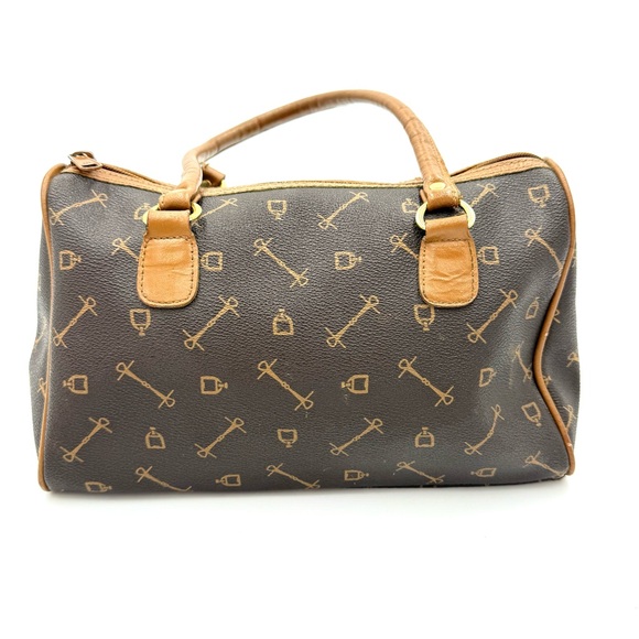 Handbags - Genuine Leather Brown Satchel Handbag (B0002)